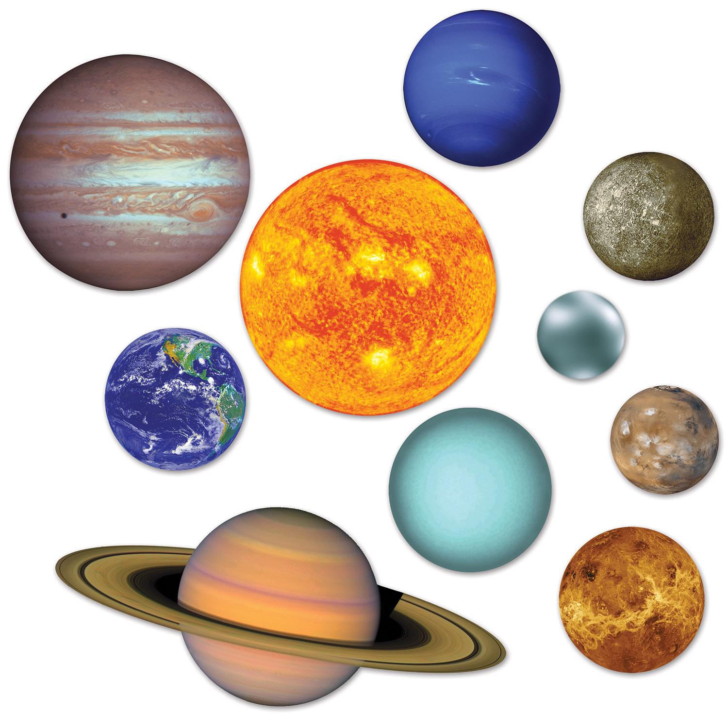 Beistle Solar System Party Cutouts (10/Pkg)