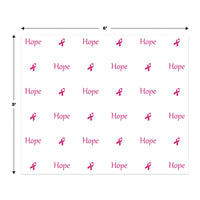 Hope Insta-Mural, party supplies, decorations, The Beistle Company, Pink Ribbon, Bulk, Pink Ribbon Theme