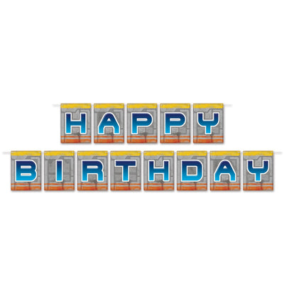 Beistle Birthday Space Party Streamer