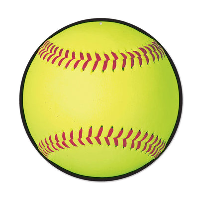 Beistle Softball Party Cutout