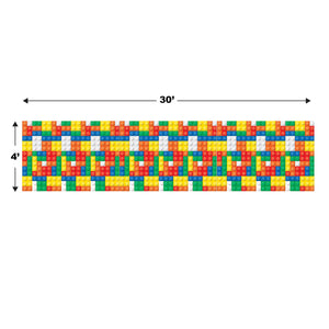 Building Blocks Party Backdrop (1/Package)