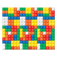 Beistle Building Blocks Party Backdrop