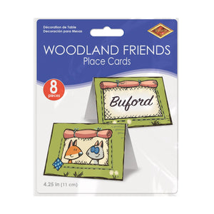 Bulk Woodland Friends Place Cards (Case of 96) by Beistle