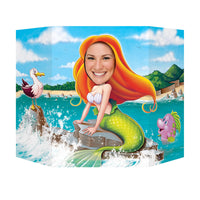 Beistle Luau Party Mermaid Photo Prop