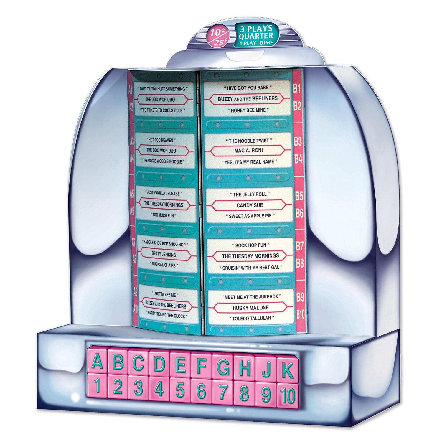 Beistle Tabletop Jukebox Party Decoration