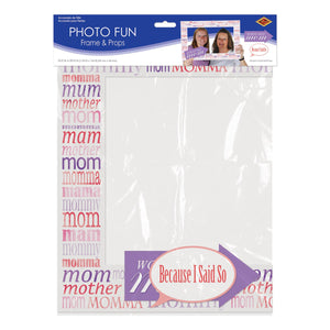 Bulk Mother's Day Photo Fun Frame (Case of 12) by Beistle