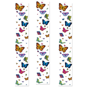 Beistle Butterfly Party Panels (3/Pkg)