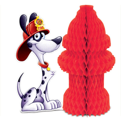 Beistle Fire Hydrant Centerpiece