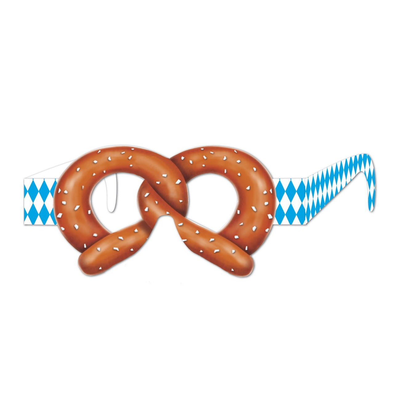 Beistle Oktoberfest Pretzel Eyeglasses (12/Pkg)