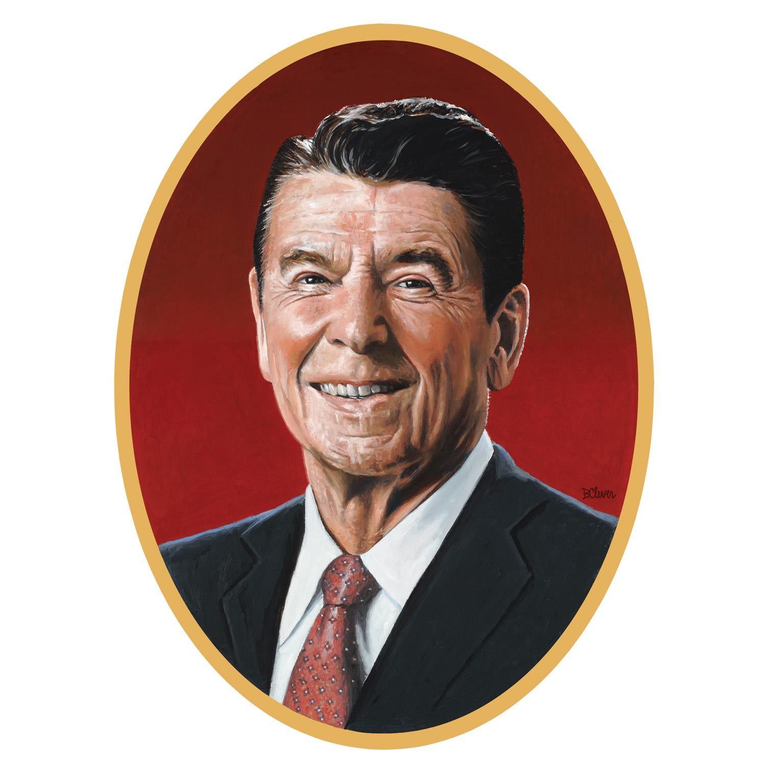 Beistle Reagan Party Cutout