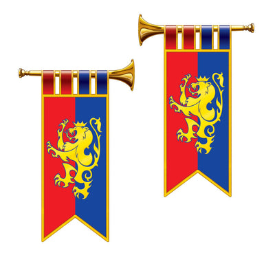 Beistle Herald Trumpet Party Cutouts (2/Pkg)