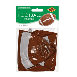 Inflatable Football, party supplies, decorations, The Beistle Company, Football, Bulk, Sports Party Supplies, Football Party Supplies, Football Party Accessories 