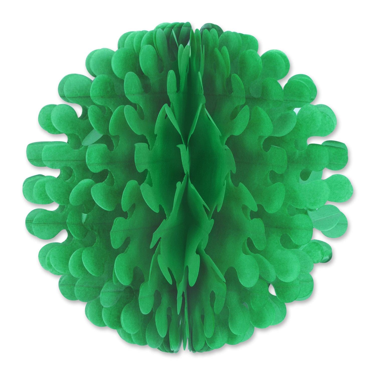 Beistle Tissue Flutter Party Ball - green