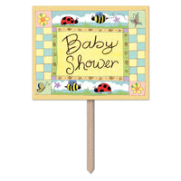 Beistle B Is For Baby Yard Sign