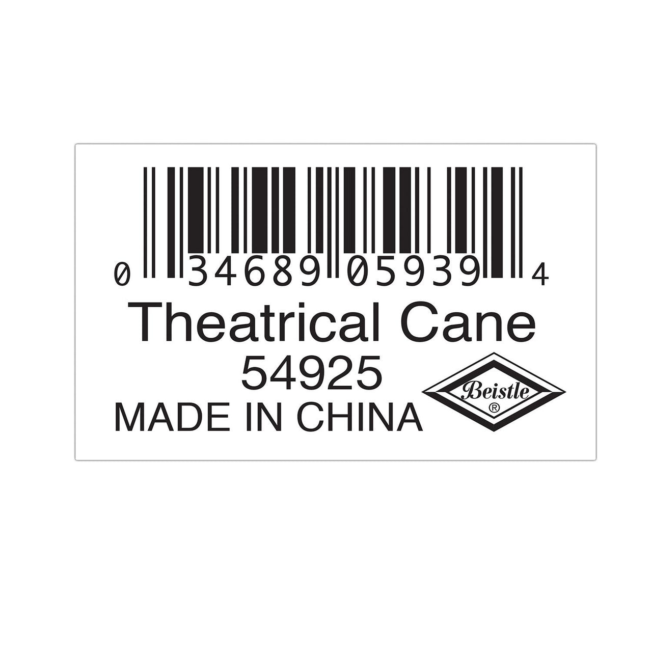 Hemoton 35 Inch Plastic Theatrical Cane 1920s Black Cane Show Hallow Hemoton 35 Inch Plastic Theatrical Cane 1920s Black Cane Show Hallow