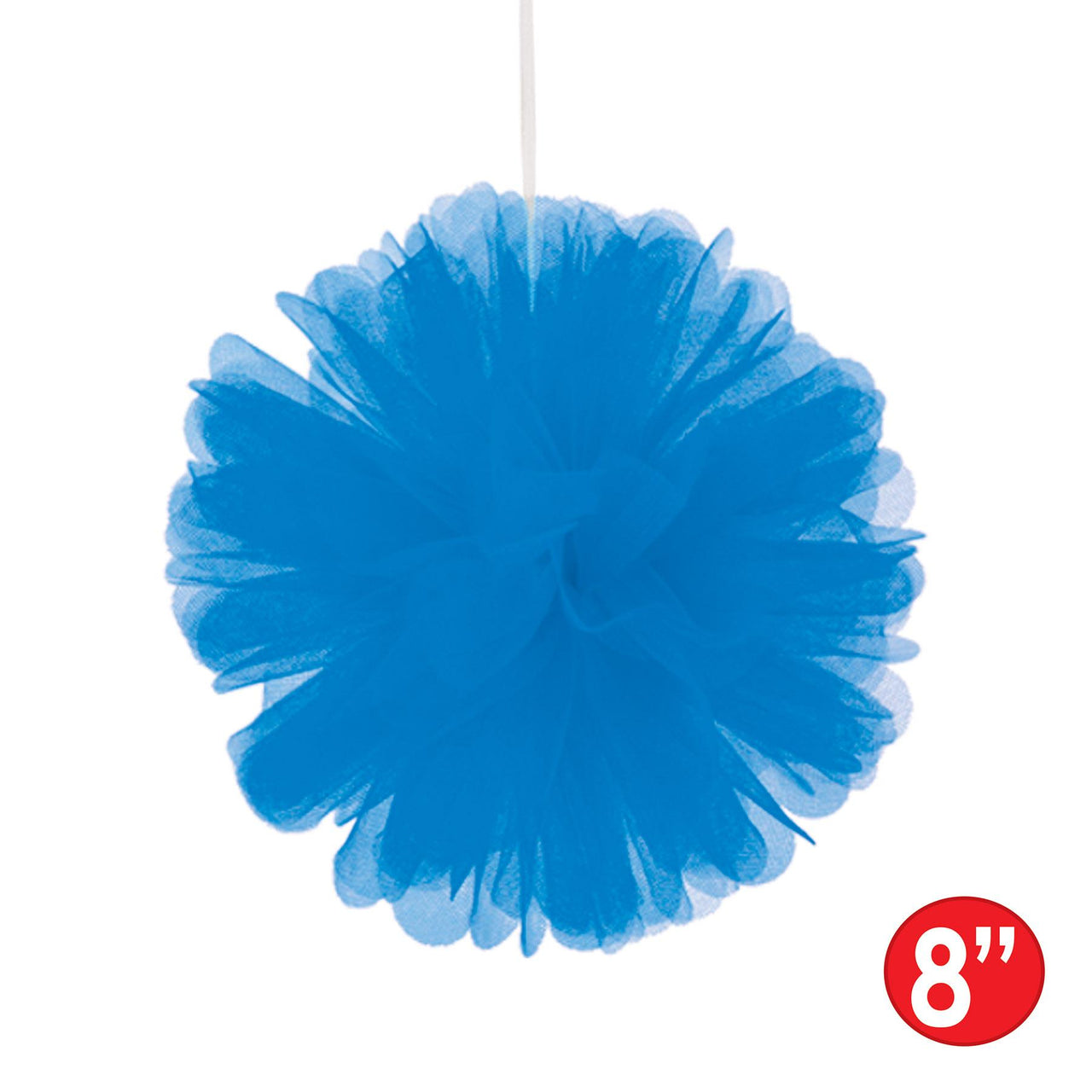 Tulle Balls Blue, party supplies, decorations, The Beistle Company, General Occasion, Bulk, General Party Decorations, Tulle Balls 