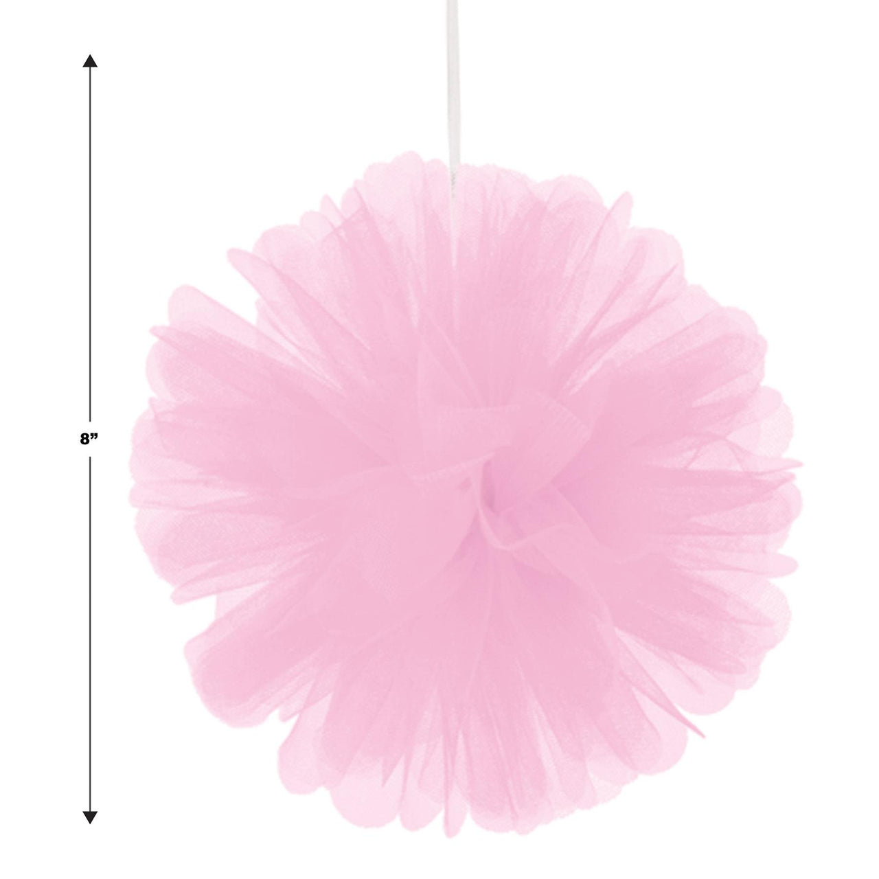 Tulle Balls Pink, party supplies, decorations, The Beistle Company, General Occasion, Bulk, General Party Decorations, Tulle Balls 