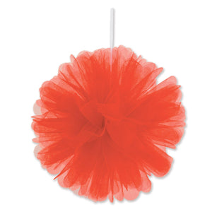 Beistle Party Red Tulle Balls (2/Pkg)