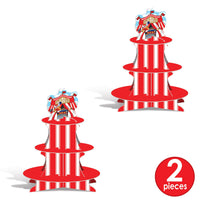 Circus Tent Cupcake Stand, party supplies, decorations, The Beistle Company, Circus, Bulk, Other Party Themes, Circus Party Theme 