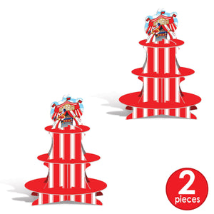 Circus Tent Cupcake Stand, party supplies, decorations, The Beistle Company, Circus, Bulk, Other Party Themes, Circus Party Theme 