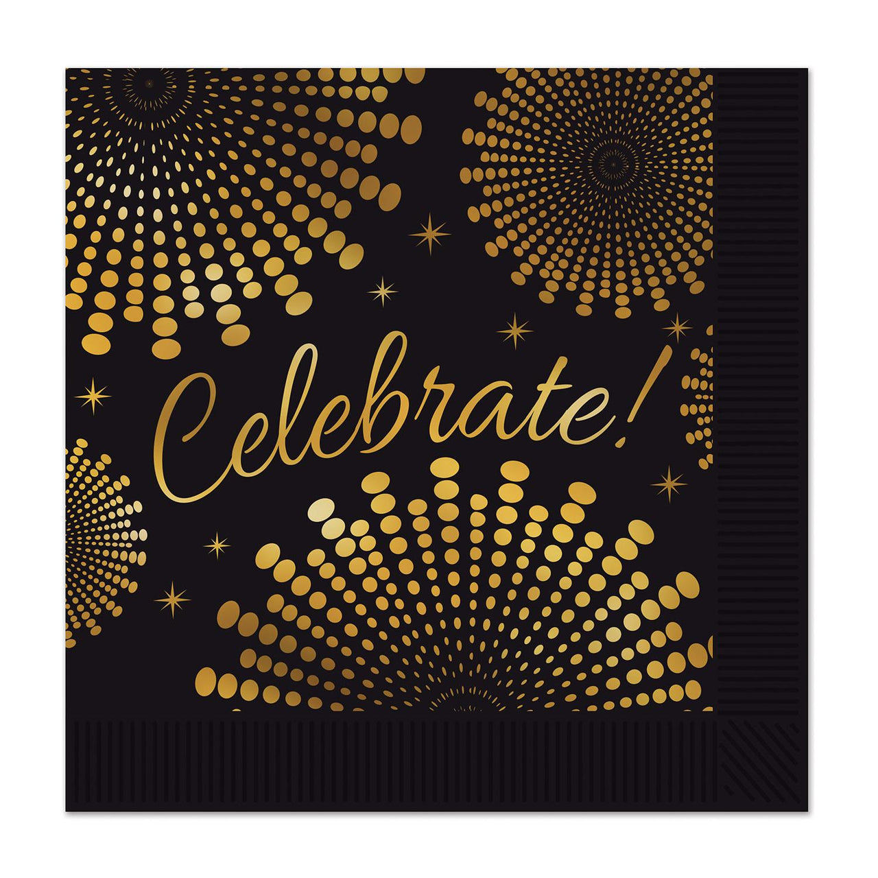 Beistle Celebrate! Party Beverage Napkins (16/Pkg)