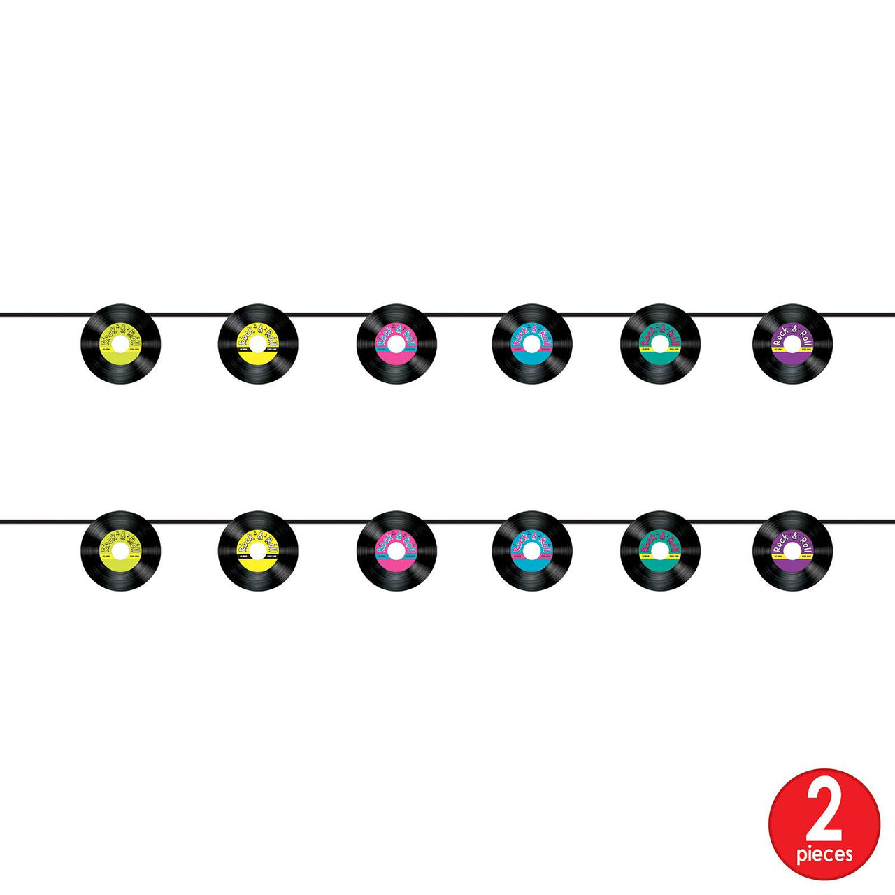 Bulk Records Streamer (Case of 12) by Beistle