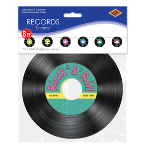 Bulk Records Streamer (Case of 12) by Beistle