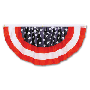 4 ft.- Beistle Stars & Stripes Fabric Party Bunting