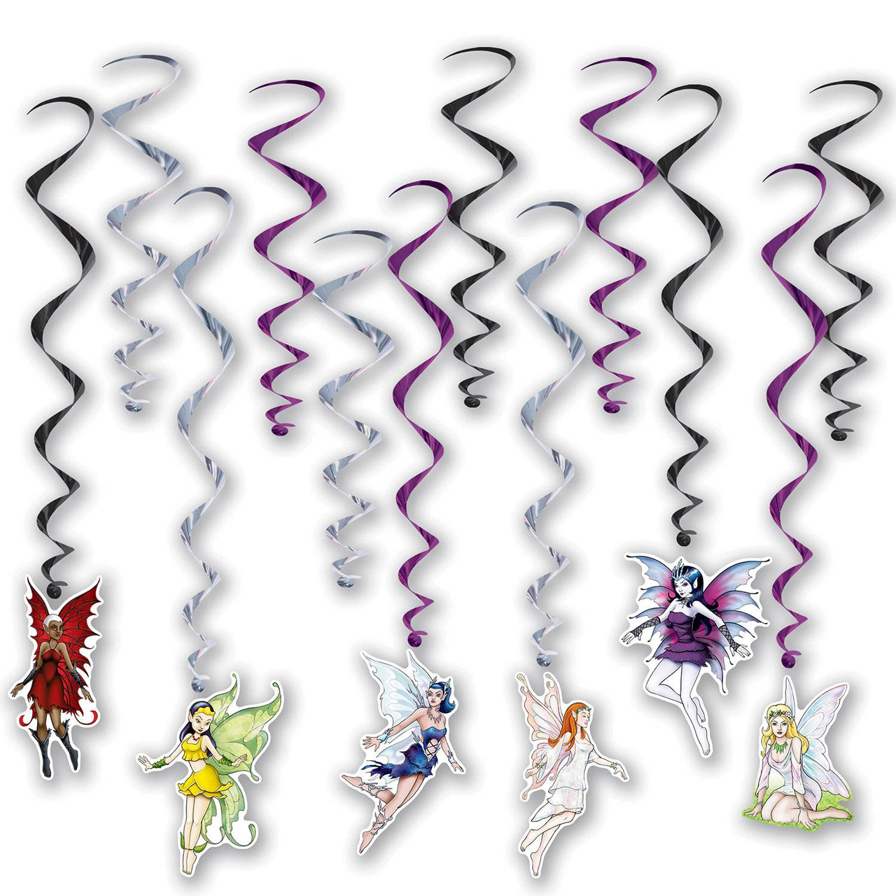 Beistle Fairy Party Whirls (12/Pkg)