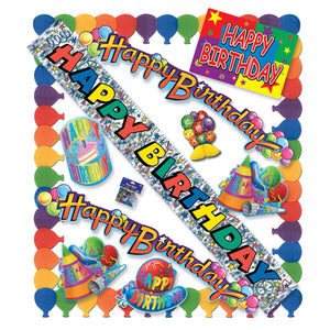 Beistle Happy Birthday Party Kit