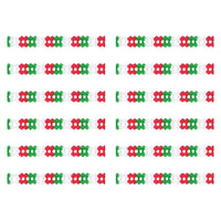 Cinco de Mayo Party Arcade Garland - red, white, green 