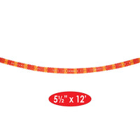 Packaged Arcade Garland - golden-yellow, orange, red 