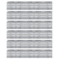 1-Ply Metallic Fringe Drape - silver
