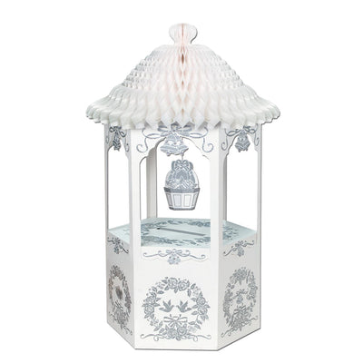 Beistle Wishing Well with Tissue Top Wedding Decoration