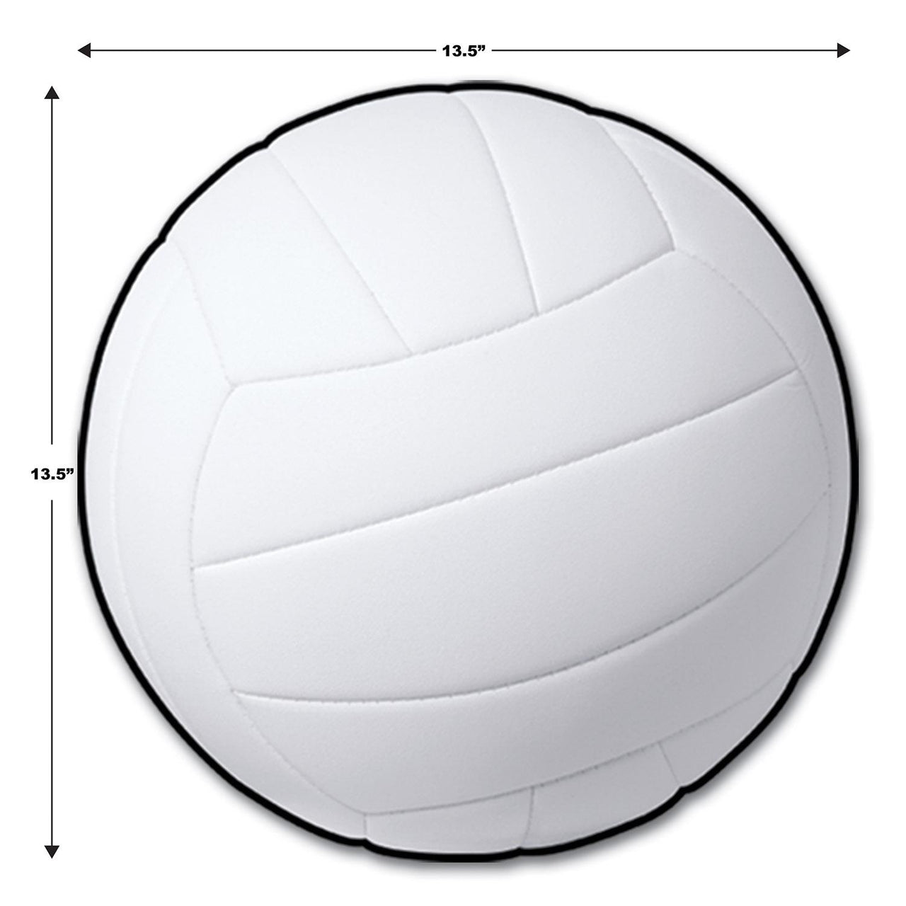 Bulk Sports Party Volleyball Cutout (Case of 24) by Beistle