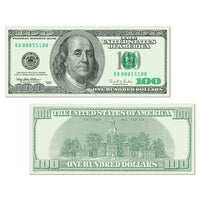 Beistle Big Bucks Party Cutout $100 Bill