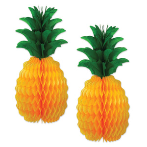 Beistle Luau Party Packaged Tissue Pineapples (2/Pkg)