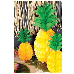 Bulk Luau Party Tissue Pineapple (Case of 36) by Beistle