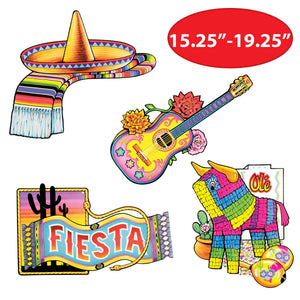 Cinco de Mayo Party Packaged Fiesta Cutouts