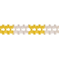 Beistle Party Pageant Garland - canary & white