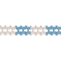 Beistle Party Pageant Garland - Light blue & white