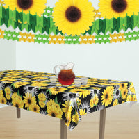 Pageant Garland - lt green & canary