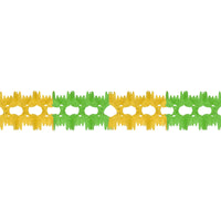 Beistle Party Pageant Garland - Light green & canary