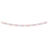 Party Decorations - Pageant Garland - pink & white