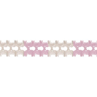 Beistle Party Pageant Garland - pink & white