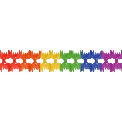 Beistle Party Pageant Garland - rainbow