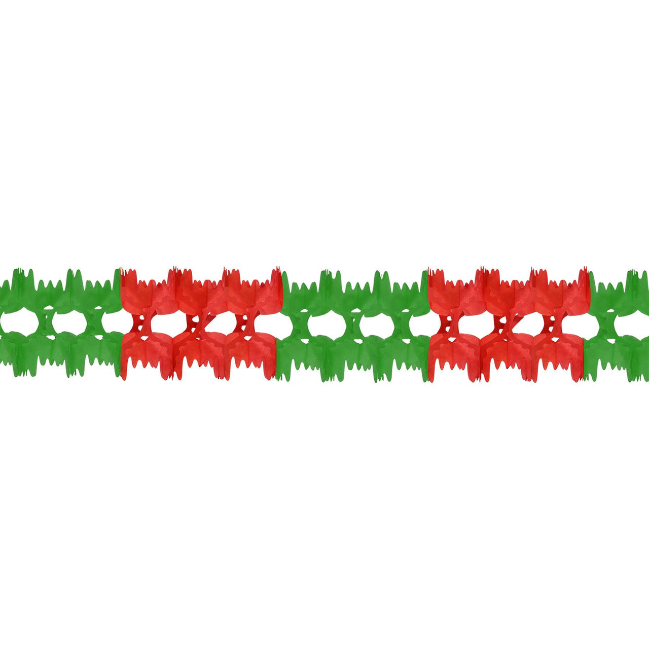 Beistle Christmas Pageant Garland - red & green