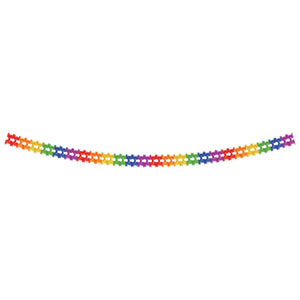 Party Decorations - Packaged Pageant Garland - rainbow