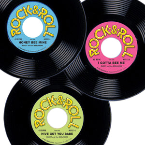 Rock and Roll Party Supplies - Plastic Records