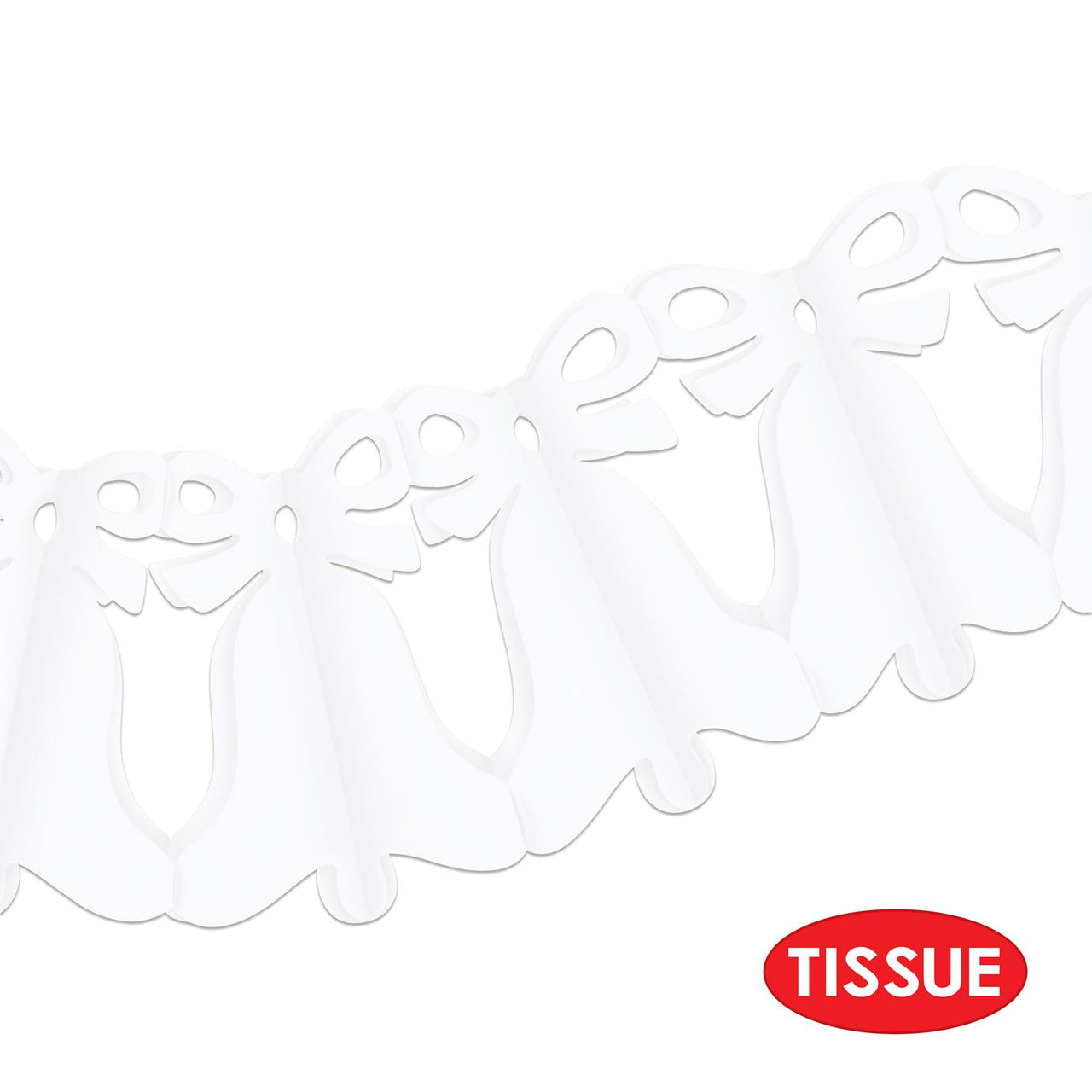 Wedding Supplies - Westminster Bell Garland - white
